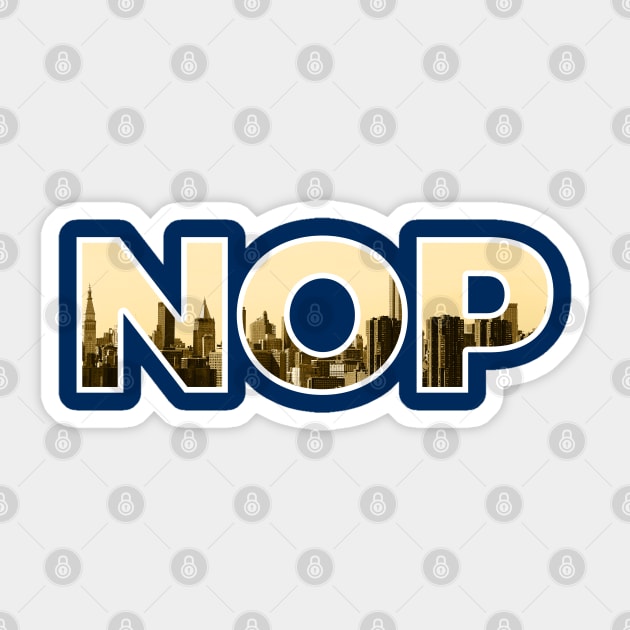 New Orleans Pelicans NOP Skyline Sticker by StupidHead